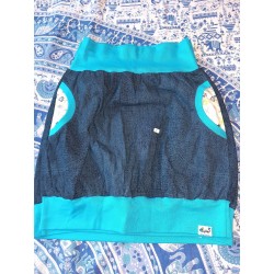 Sukně dámská TYRKYSOVÁ S...